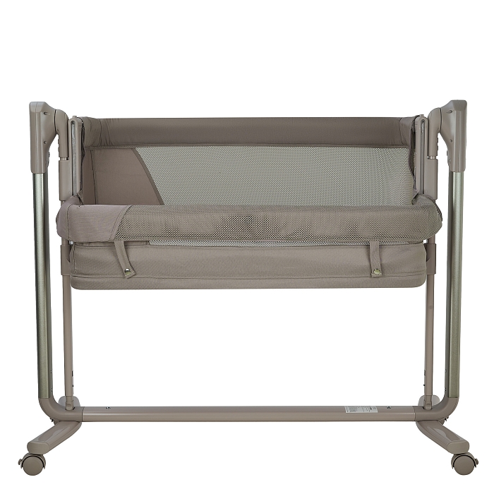 Колыбель Pituso 3 в 1 Denia на колёсах трюфель (серая рама)  — фото 5