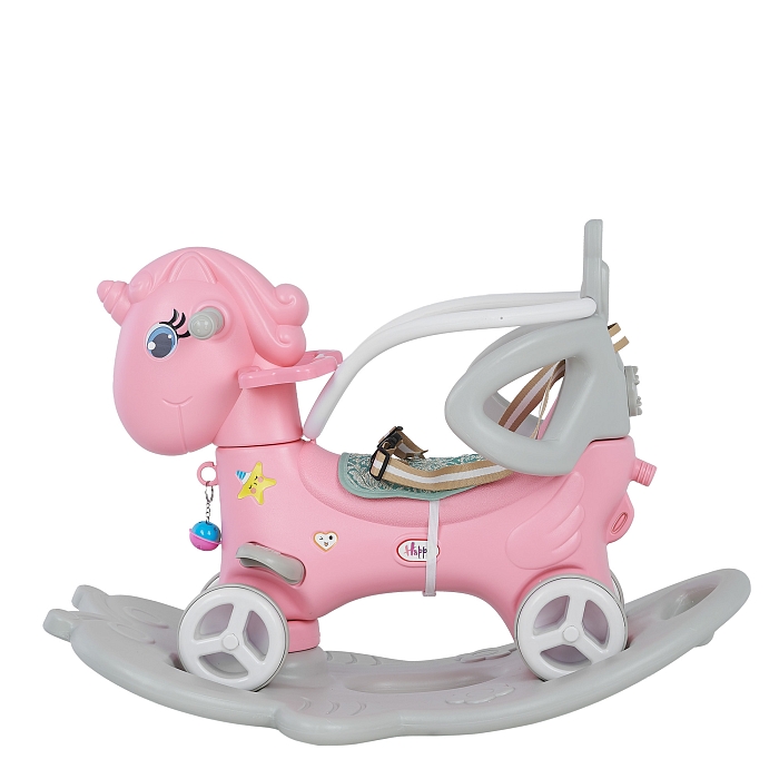 Качалка-каталка Pituso Ангел розовый — фото 19