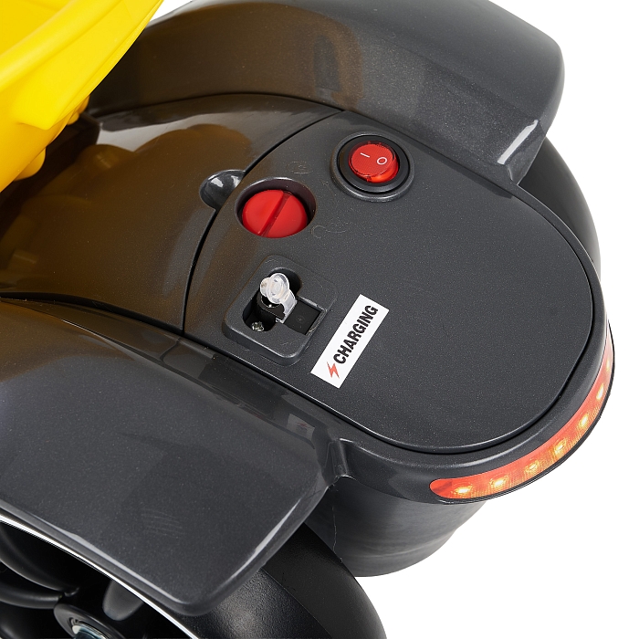 Электрокартинг складной Pituso 3010230AR с пультом управления желтый — фото 14