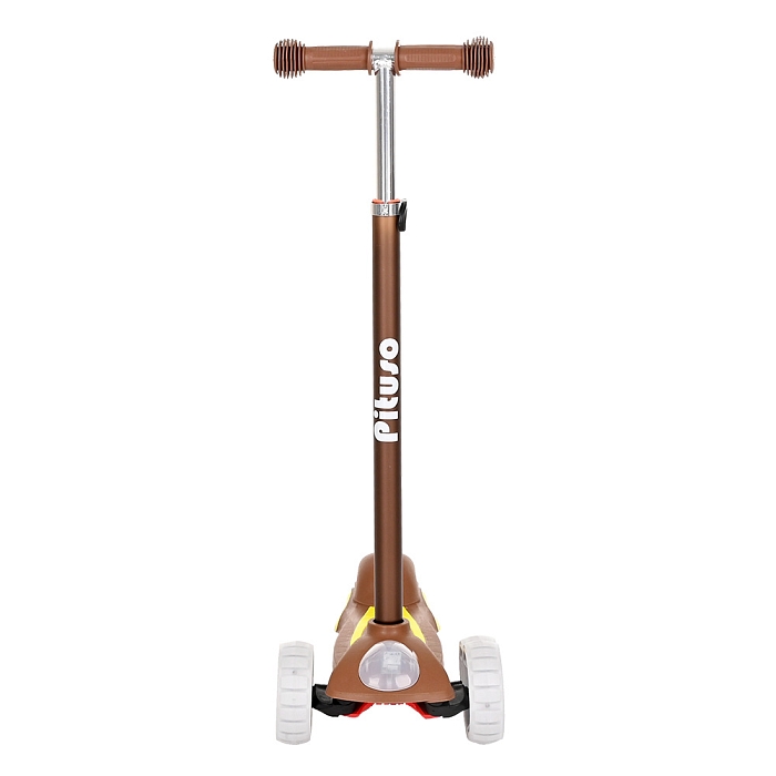 Трехколесный самокат Pituso EC-M08 Brown/Коричневый — фото 6