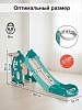 Детская горка Pituso Викки с баскетбольным кольцом Blue/Голубой — фото 4