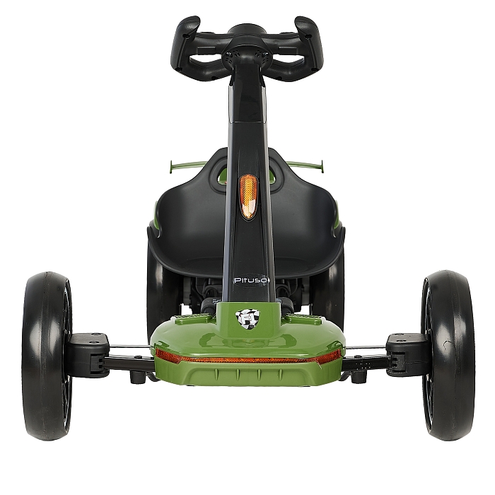 Электрокартинг складной Pituso 2690011-2R с пультом управления зеленый — фото 3