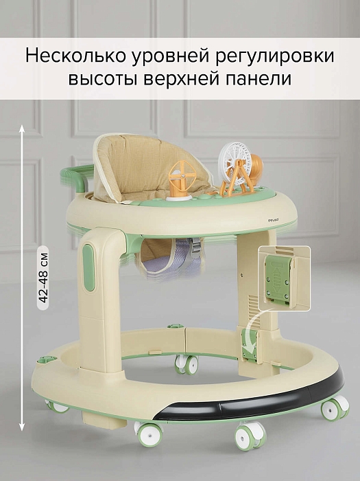 Ходунки Pituso Мельница чудес зеленый — фото 7