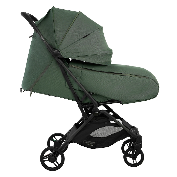 Прогулочная коляска Pituso Pera Plus зеленая — фото 9