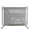 Колыбель Pituso 3 в 1 Denia на колёсах серый (дерев. рама) — фото 8