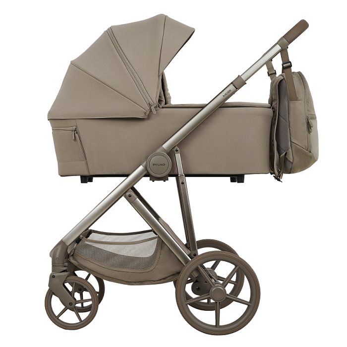 Коляска 2 в 1 Pituso Mobi трюфель — фото 1
