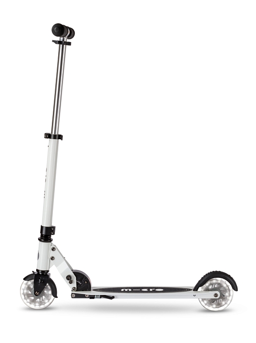 Самокат Micro Sprite Glow (светится в темноте) LED, Белый — фото 9