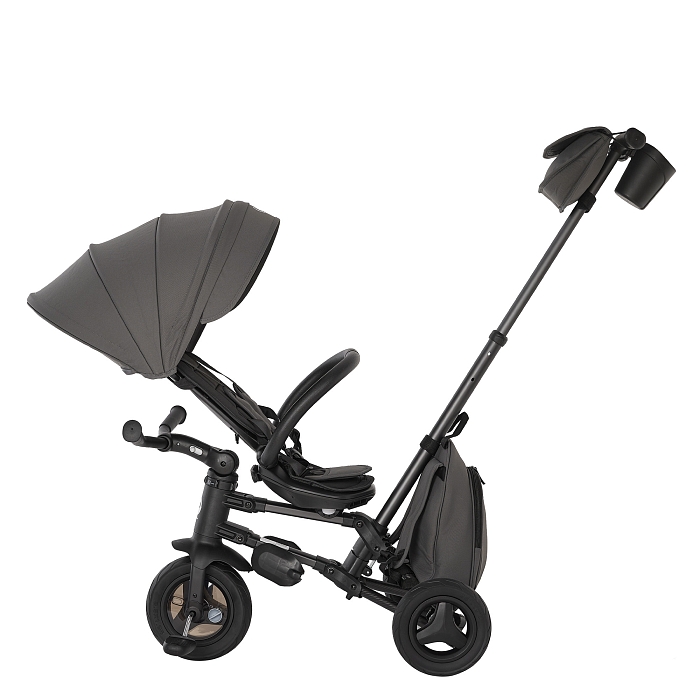 Велосипед трехколесный складной Qplay Nova+ Карбон серый — фото 5