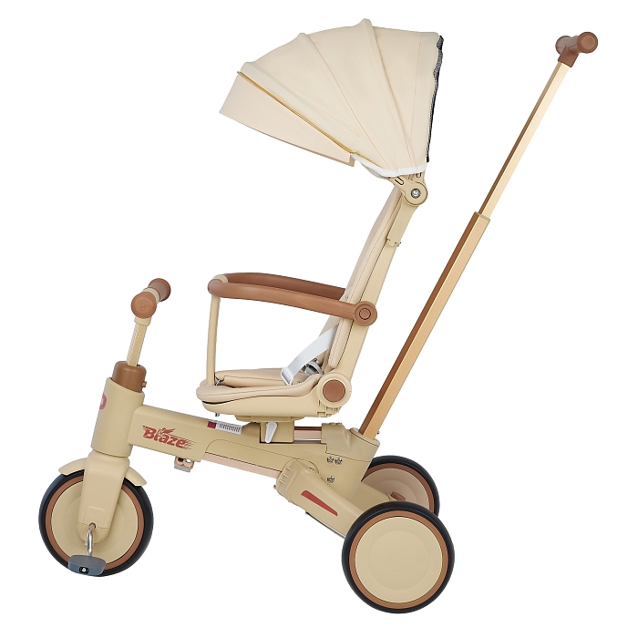 Велосипед трехколесный складной Pituso Blaze бежевый  — фото 2