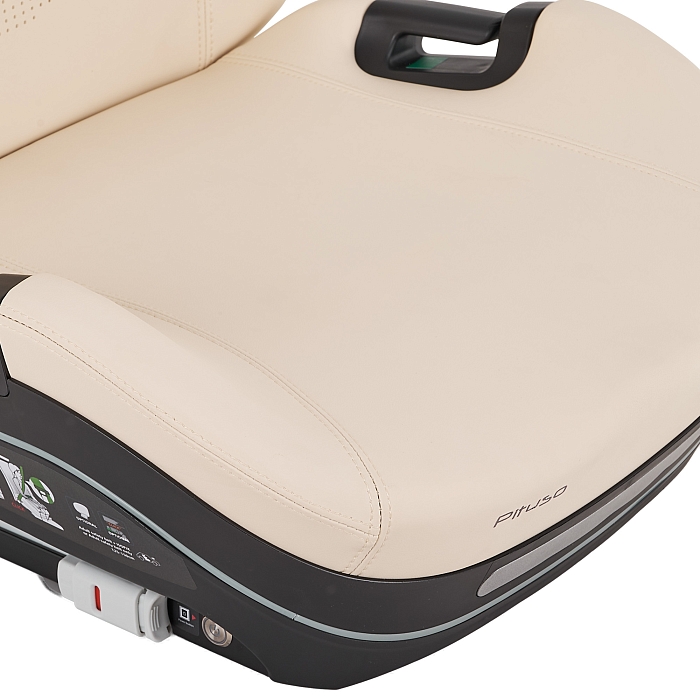 Автокресло группы 2/3 (15-36 кг) Pituso Cosco Pro (i-Size) Beige/Бежевый leather/кожа — фото 7