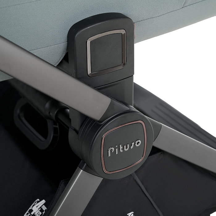 Коляска Pituso Teffy 2 в 1 Blue Tea/Graphite — фото 17