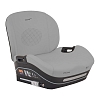 Автокресло группы 2/3 (15-36 кг) Pituso Cosco Pro (i-Size)Grey/Серый leather/кожа — фото 1