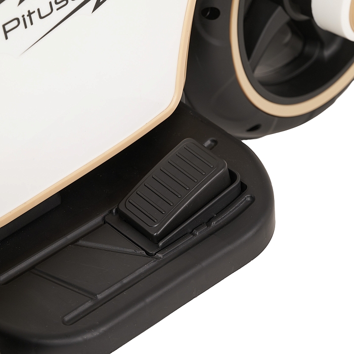 Электромотоцикл Pituso 6V/7Ah с двойным приводом белый — фото 10