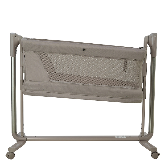 Колыбель Pituso 3 в 1 Denia на колёсах трюфель (серая рама)  — фото 7