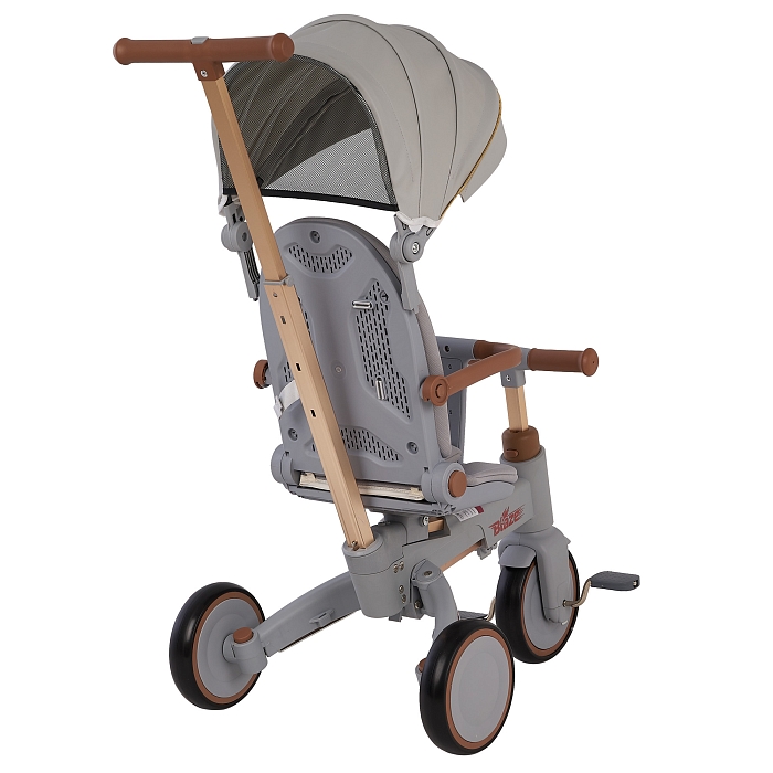 Велосипед трехколесный складной Pituso Blaze Grey/Серый — фото 4