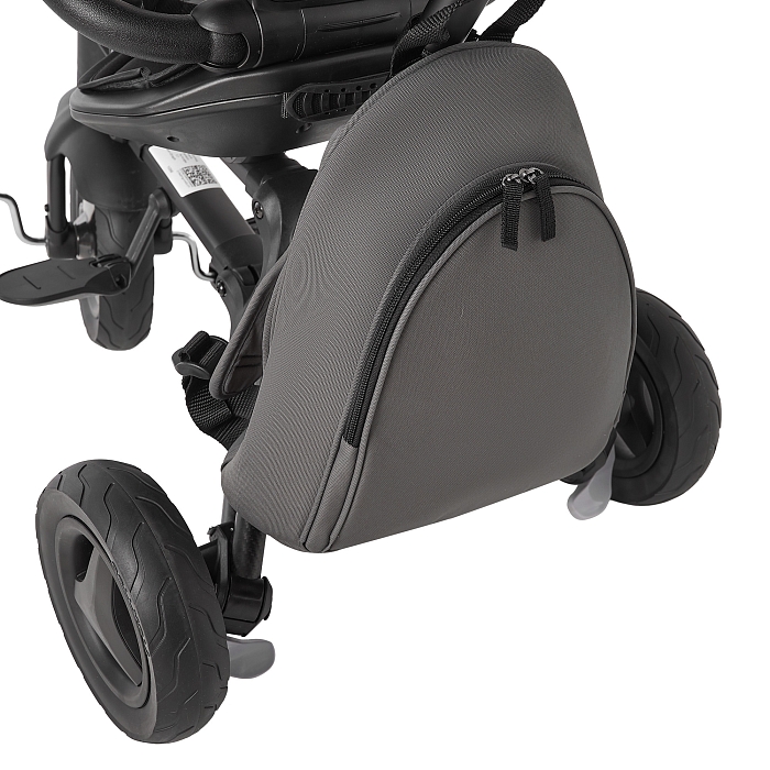 Велосипед трехколесный складной Qplay Nova+ Карбон серый — фото 10