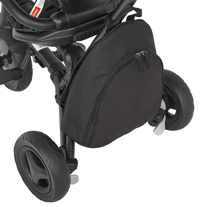 Велосипед трехколесный складной Qplay Nova+ Карбон черный — фото 10