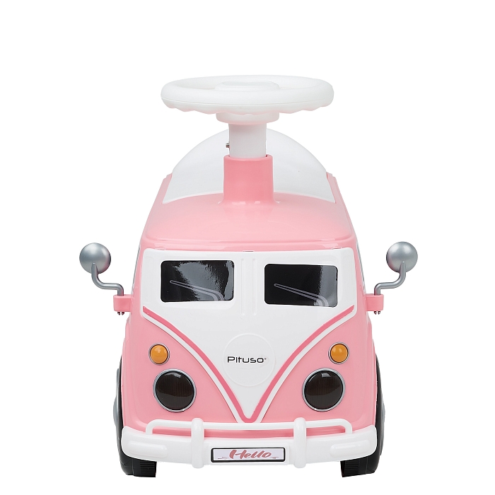 Каталка Pituso Автобус розовый — фото 3