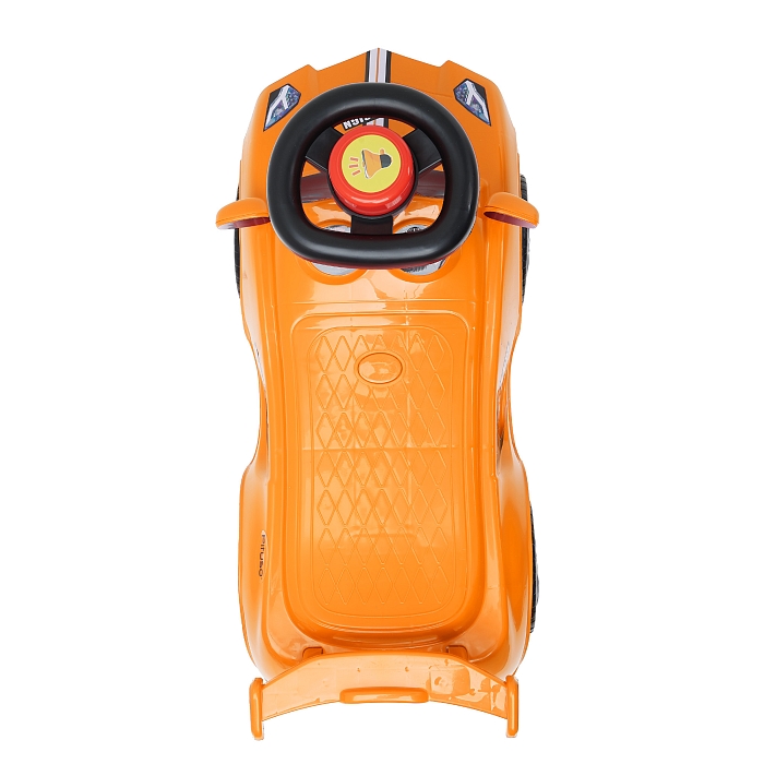 Каталка Pituso Гонщик оранжевый  — фото 5