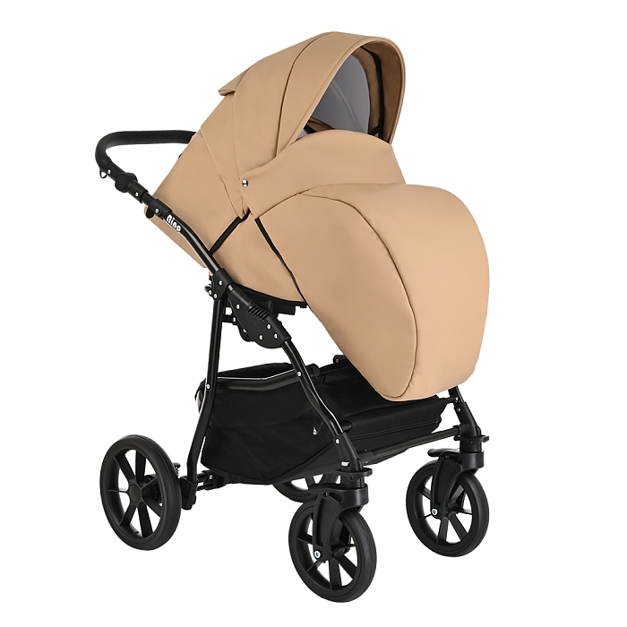 Коляска 2 в 1 Pituso Nino Кожа Camel — фото 18