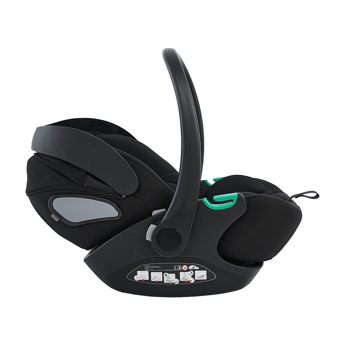 Автокресло группы 0+ (0-13 кг) Pituso Baesa для модели Mayla/ Black Grey/Черно-Серый  — фото 5