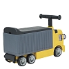 Каталка Pituso Грузовичок желтый — фото 4