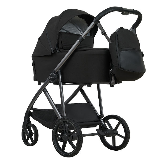 Коляска 2 в 1 Pituso Mobi черный  — фото 2