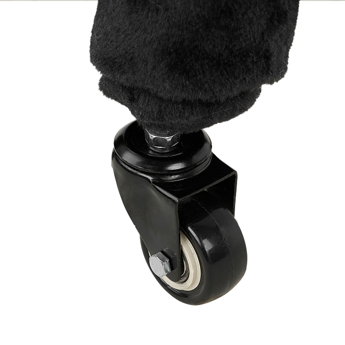 Каталка-лошадка Pituso с резиновыми колесами коричневый — фото 6