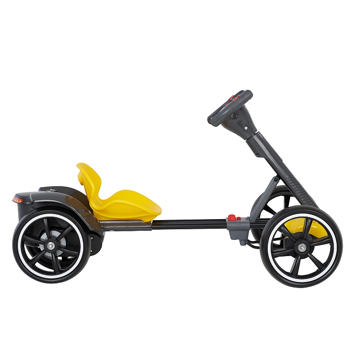 Электрокартинг складной Pituso 3010230AR с пультом управления желтый — фото 2