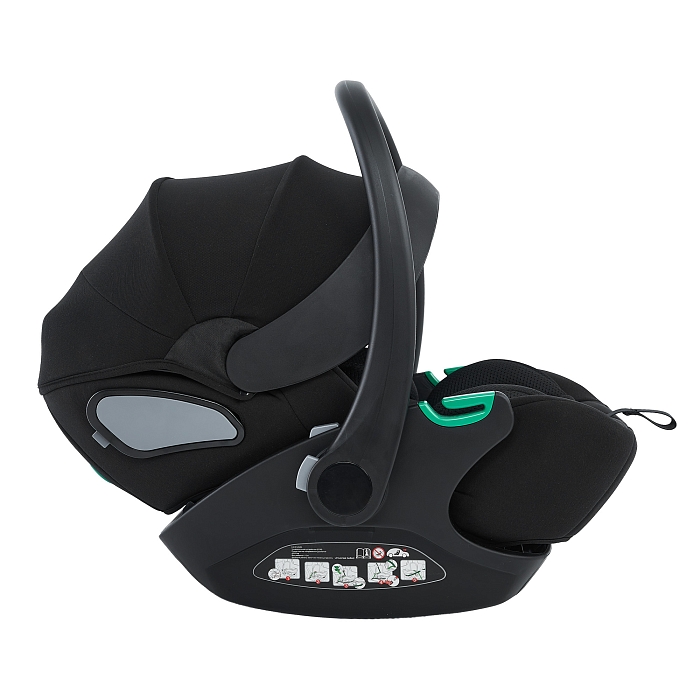 Автокресло группы 0+ (0-13 кг) Pituso Baesa для модели Mayla/ Black Grey/Черно-Серый  — фото 4