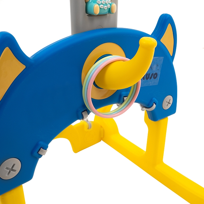 Стойка баскетбольная Pituso Space Rocket Blue/Синий — фото 14