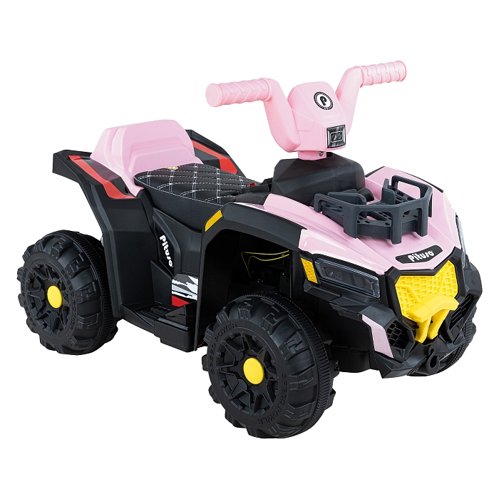 Электроквадроцикл Pituso  с пультом управления 6V/7Ah,20W*1 Pink/Розовый — фото 9