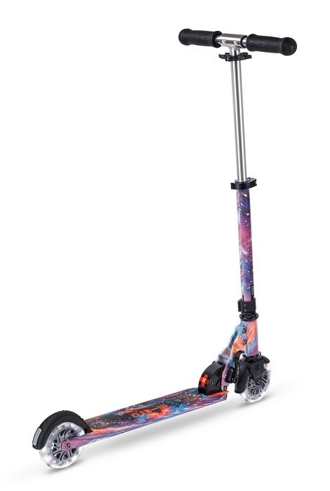 Самокат Micro Sprite Glow (светится в темноте) LED, Art Млечный путь — фото 11