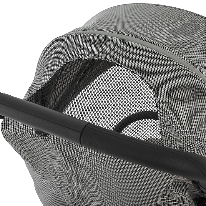 Прогулочная коляска Pituso Pera Plus серая — фото 24