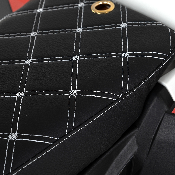 Электроквадроцикл Pituso  с пультом управления 6V/7Ah,20W*1 White/Белый — фото 15