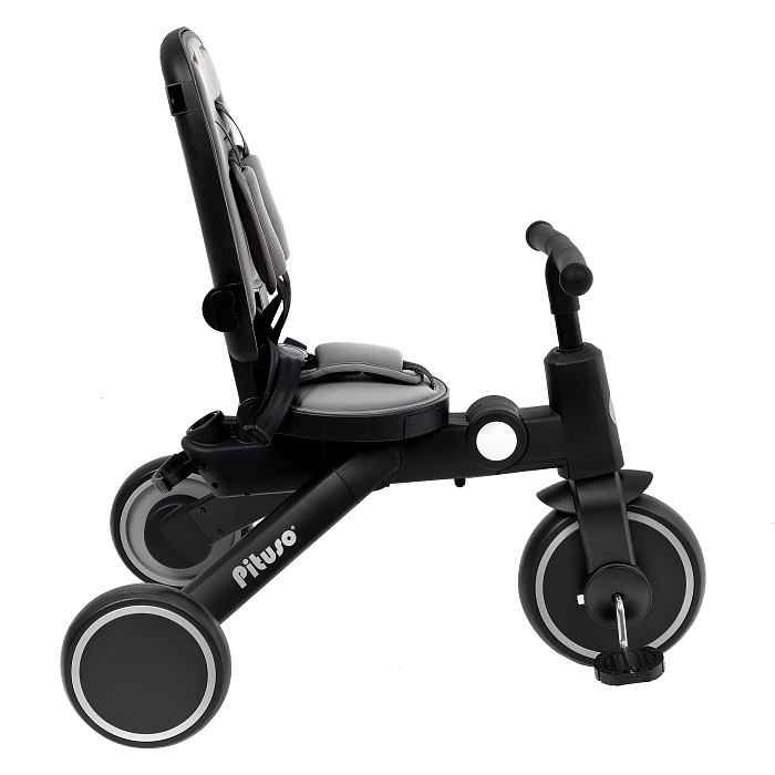 Велосипед трехколесный Pituso Leve Pro Grey/Серый — фото 16