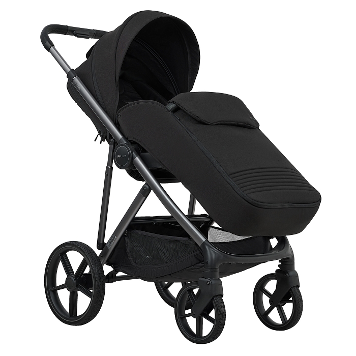 Коляска 2 в 1 Pituso Mobi черный  — фото 9