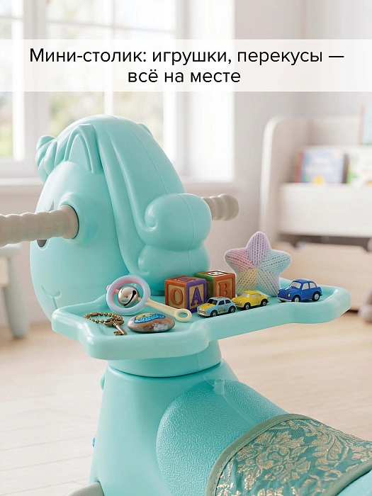 Качалка-каталка Pituso Ангел голубой — фото 11