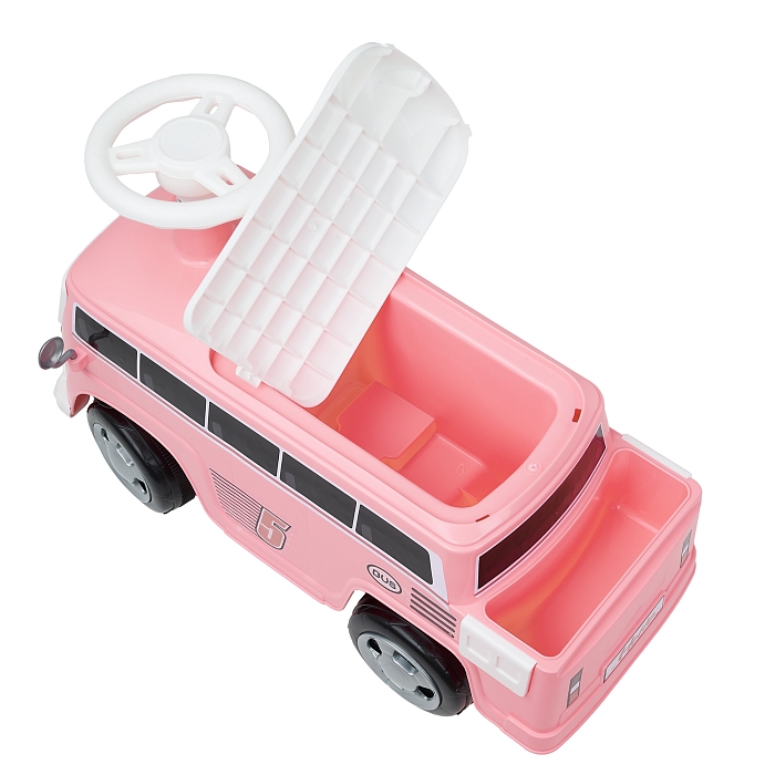 Каталка Pituso Автобус розовый — фото 6