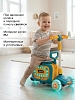 Трехколесный самокат Pituso 3в1 HD-8814B Blue/синий (2 места) — фото 2