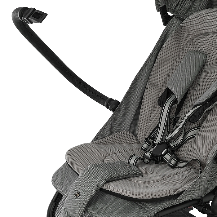 Прогулочная коляска Pituso Pera Plus серая — фото 22